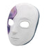 Sally Face Natural Latex Mask Halloween Props Cosplay Blue Wavy Wig - menochic